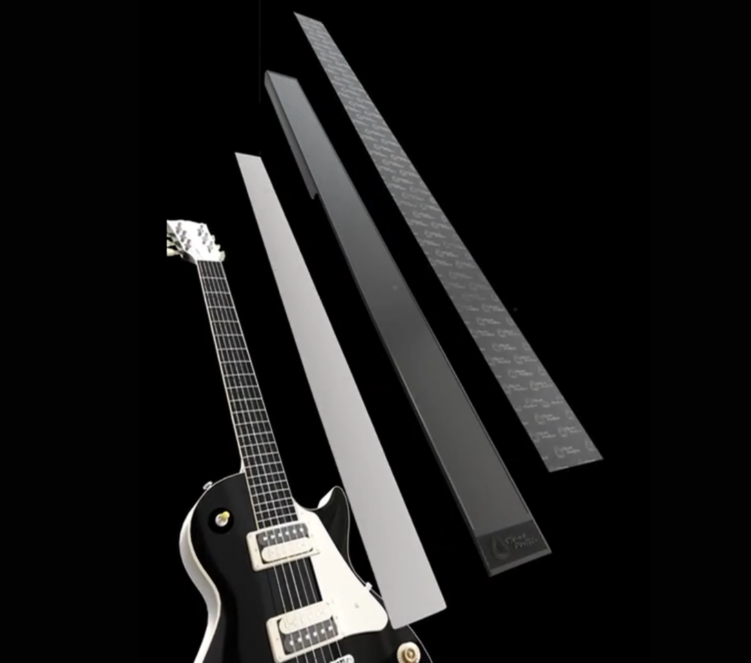 Guitar String Protection Case with Custom Vinyl Sticker